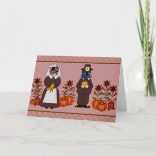 Erntedank Katzen Feiertagskarte