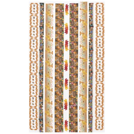 ERNTEDANK KEEPSAKE TABLECLOT TISCHDECKE (Vorderseite)