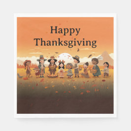 Erntedank Kids 13 Paper Napkin Serviette