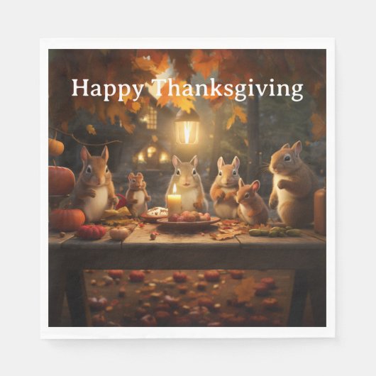 Erntedank Kids 16 Papier Serviette (Vorderseite)