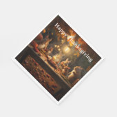 Erntedank Kids 16 Papier Serviette (Ecke)