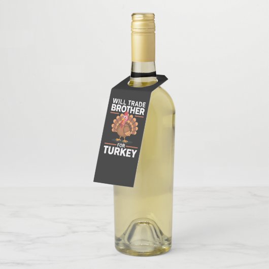 Erntedank Kids wird Brother gegen die Türkei tausc Flaschenanhänger (Angewinkelt)