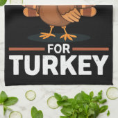 Erntedank Kids wird Brother gegen die Türkei tausc Geschirrtuch (Gefaltet)