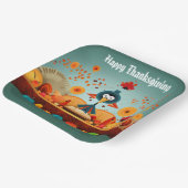 Erntedank Kinder 1 Pappteller (Gewinkelt)