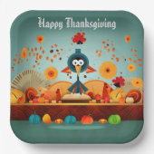 Erntedank Kinder 1 Pappteller (Vorderseite)