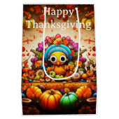 Erntedank Kinder 2 Mittlere Geschenktüte (Rückseite)