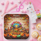 Erntedank Kinder 2 Pappteller (Party)