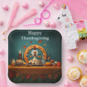 Erntedank Kinder 5 Pappteller (Party)