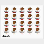 Erntedank Kitchen Label Stickers (Blatt)