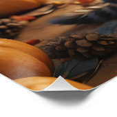 Erntedank Kitten 02 Poster (Ecke)