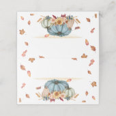 Erntedank Klappende Platzkarte (Außenseite Aufgefaltet)