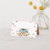 Erntedank Klappende Platzkarte (Vorderseite)