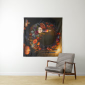 Erntedank-Kleider-Tapestry Wandteppich (Beispiel (Horizontal))
