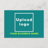 Erntedank Kleiner Aquamariner Grüner Flachbildschi Karte (Rückseite)