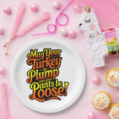 Erntedank, Klumpen, Türkei, lose Pflanzen, Pappteller (Party)