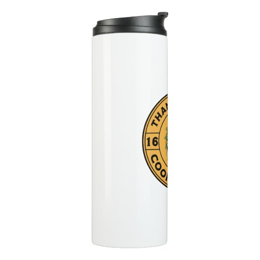 Erntedank - Kochteam Thermosbecher (Nach links gedreht)