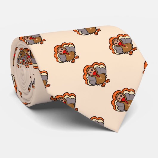 Erntedank Krawatte (Gerollt)