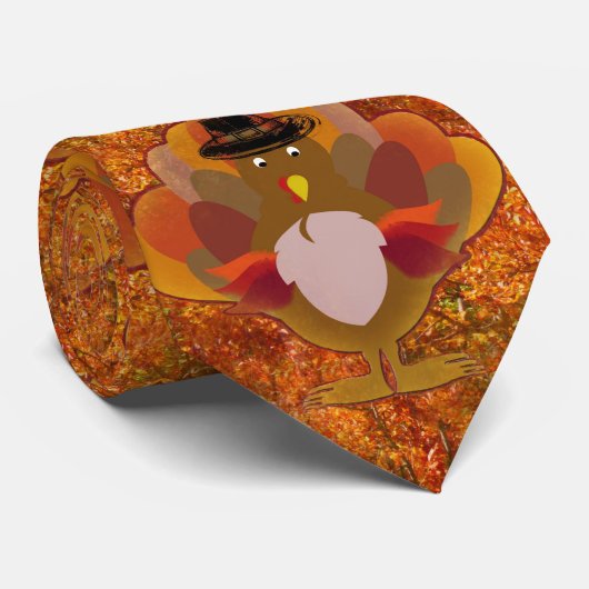 Erntedank Krawatte (Gerollt)