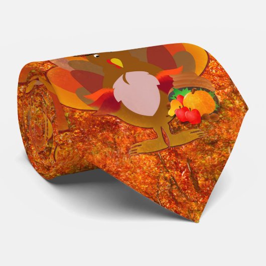 Erntedank Krawatte (Gerollt)