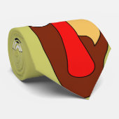 Erntedank-Krawatte Krawatte (Gerollt)