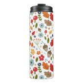 Erntedank Küche Essen Herbstfarben Thermosbecher (Vorderseite)