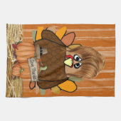 Erntedank Küche Handtuch (Horizontal)