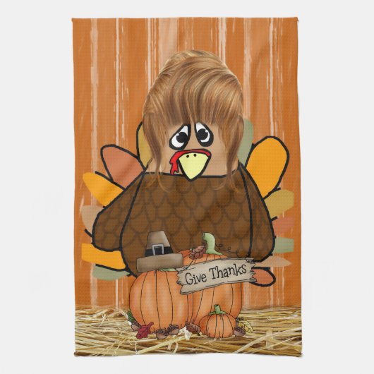 Erntedank Küche Handtuch (Vertikal)