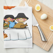 Erntedank Küche Handtuch (Viertel Falte)