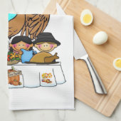 Erntedank Küche Handtuch (Viertel Falte)