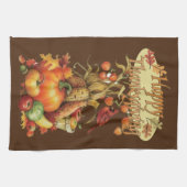 Erntedank Küche Handtuch (Horizontal)