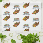 Erntedank Küche Handtuch (Gefaltet)