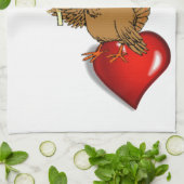 Erntedank Küche Handtuch (Gefaltet)