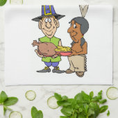 Erntedank Küche Handtuch (Gefaltet)