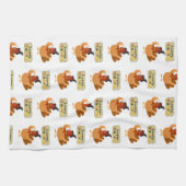 Erntedank Küche Handtuch (Horizontal)