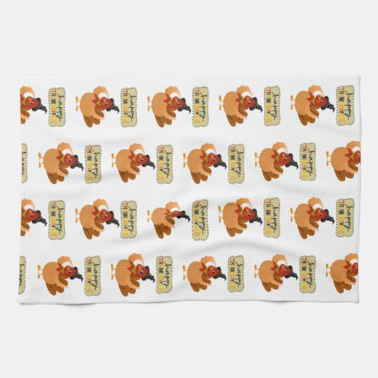 Erntedank Küche Handtuch (Horizontal)