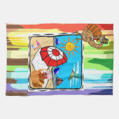 Erntedank Küche Handtuch (Horizontal)