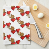 Erntedank Küche Handtuch (Viertel Falte)