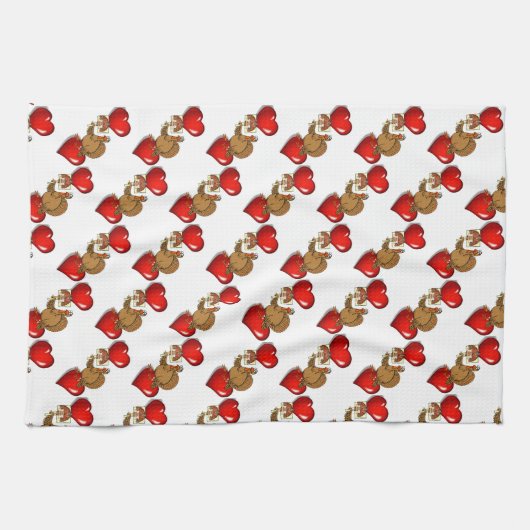 Erntedank Küche Handtuch (Horizontal)