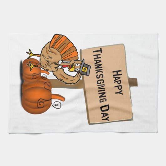 Erntedank Küche Handtuch (Horizontal)