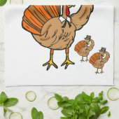 Erntedank Küche Handtuch (Gefaltet)