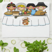 Erntedank Küche Handtuch (Gefaltet)