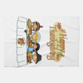 Erntedank Küche Handtuch (Horizontal)