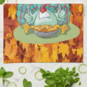 Erntedank Küche Handtuch (Gefaltet)