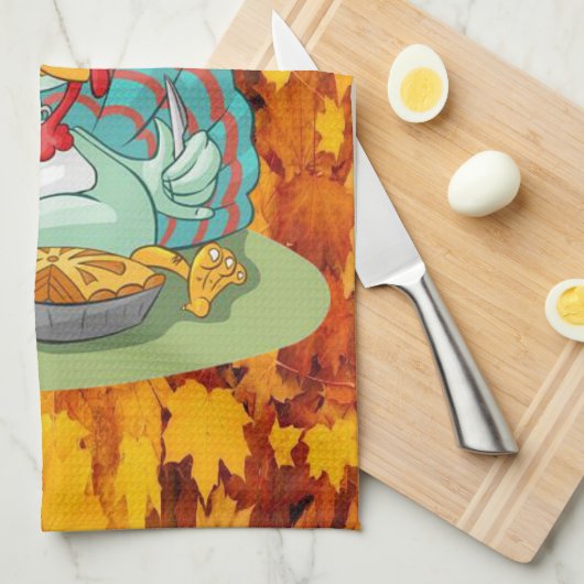 Erntedank Küche Handtuch (Viertel Falte)