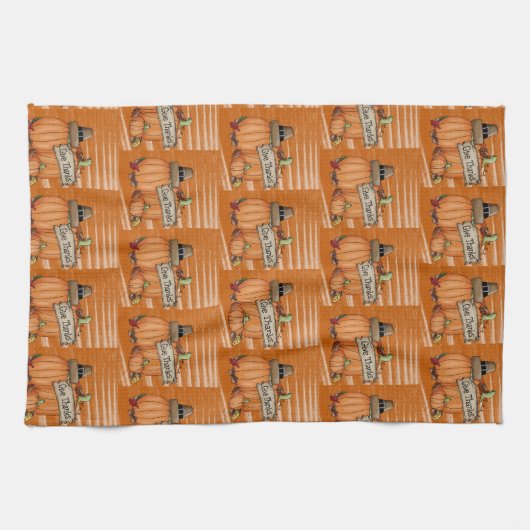 Erntedank Küche Handtuch (Horizontal)