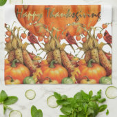 Erntedank Küche Handtuch (Gefaltet)