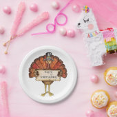 Erntedank-kundenspezifischer PapierTeller/die Pappteller (Party)