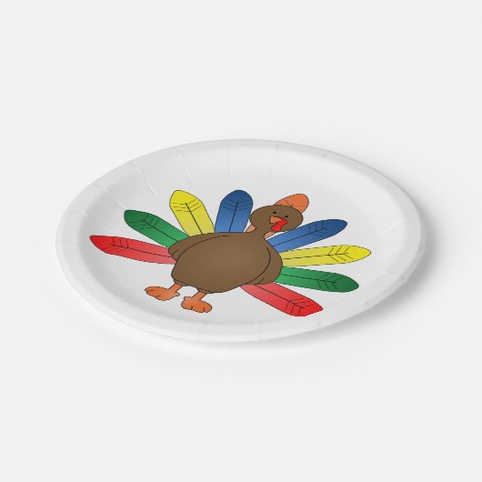 Erntedank-kundenspezifischer PapierTeller/die Pappteller (Schrägansicht)