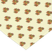 Erntedank künstlerisch Herbstlaub Kurzer Tischläufer (Ecke)