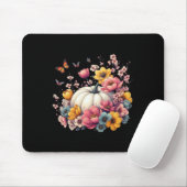 Erntedank-Kürbis-Blumen Herbst Herbst Feiertag  Mousepad (Mit Mouse)